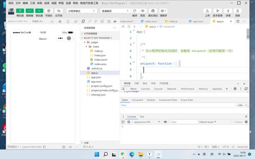 移動軟件開發 實驗1 第一個微信小程序 實驗報告